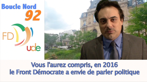 Les voeux du Front Démocrate Boucle Nord 92