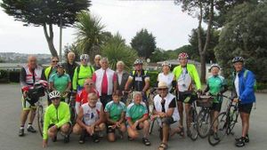 Les participants au Tour de l'Hexagone (photo OUEST FRANCE)