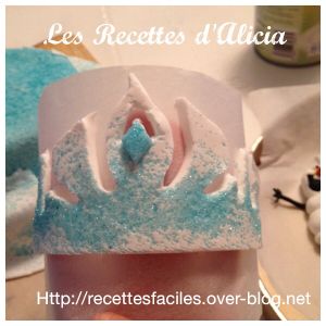 Tuto couronne de la Reine des Neiges