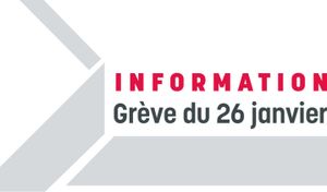 Préavis de grève mardi 26 janvier 2016