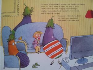 La revanche des aubergines. Davide Cali (dès 5 ans)
