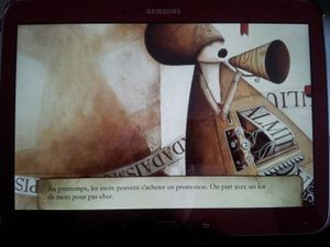 La grande fabrique de mots. Agnès de Lestrade (dès 6 ans) + bookapp.