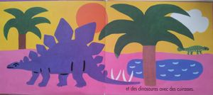 Dinosaures, dinosaures. Byron Barton. (dès 2 ans)