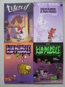 Titeuf VS Kid Paddle VS Petit Spirou