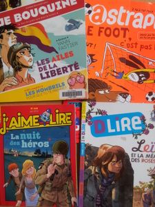 Quelques magazines enfant/ado chez Bayard Presse