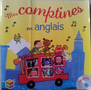 Livres-cd de chansons et comptines en anglais.