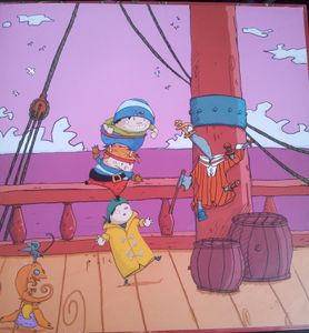 Pirateries. Frédéric MAUPOME et Stéphane SENEGAS. (Dès 4 ans)
