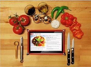 QOOQ, la tablette tactile culinaire.
