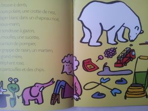J'ai mis dans ma valise. Soledad Bravi. (dès 2 ans)