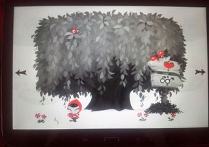 Petits Chaperons Rouges muets. (un album et une book-app dès 4 ans)
