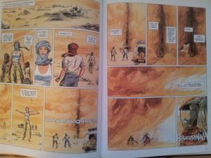 Djinn (BD, jusqu'au tome 5) - Script de Jean DUFAUX et dessins d’Ana MIRALLES.