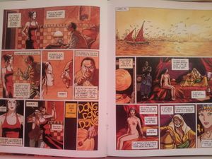 Djinn (BD, jusqu'au tome 5) - Script de Jean DUFAUX et dessins d’Ana MIRALLES.