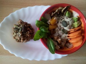 veggie/rainbow/bouddha bowl!