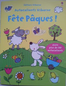 Jouer et découvrir# 15 – Activités de Pâques avec les autocollants Usborne.