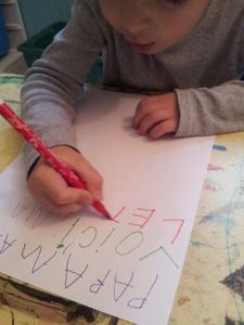 Lettre au Père Noël / wishlist : lectures + activité.