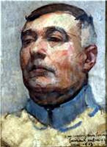 Autoportrait de Lucien Victor Guirand de Scévola en 1917