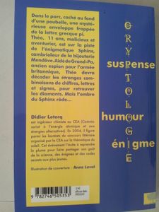 Théo et l'énigme des diamants. Didier Leterq. (dès 9 ans)