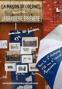La Brasserie Éphémère de la Maison du Colonel
