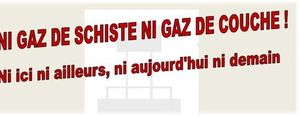 CONTRE L’EXPLORATION DES GAZ DE COUCHE