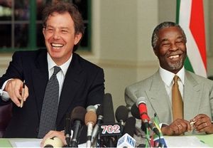 Tony Blair m'a demandé d'aider la Grande-Bretagne à «envahir le Zimbabwe», déclare Thabo Mbeki