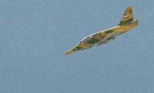 Première opération kamikaze d'un pilote syrien!! (Irib)