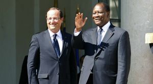 Françafrique. François Hollande annoncé en Côte d'Ivoire (Le Nouveau Courrier)