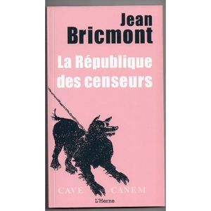 « La République des censeurs ». Entretien avec Jean Bricmont (Sylvia Cattori)