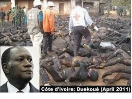 Côte d’Ivoire – Le régime Ouattara efface les traces des massacres de Nahibly à Duékoué (Notre Voie)