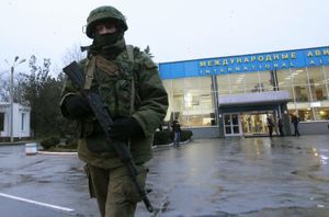 Ukrainian Soldier 'Killed' as Troops Storm Simferopol Base (Reuters)