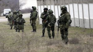 La force spéciale russe dans l'est ukrainien?! (Irib)