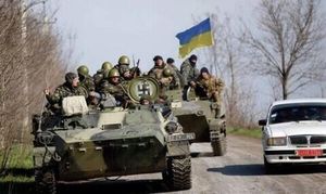 Les chars ukrainiens flanqués de l'insigne nazi ! (Wikistrike)