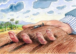 Les multinationales exproprient des terres, contrôlent l’alimentation du monde et perturbent le climat (Attac)