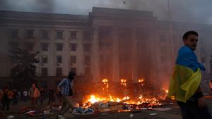 Odessa : une survivante de l'incendie témoigne
