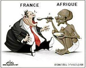 L'aide française au développement ... du pillage (Le Canard Enchaîné)