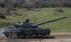 Des tanks russes auraient traversé la frontière ukrainienne (7 sur 7.be)