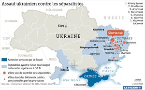 18 soldats ukrainiens tués dans des combats avec les rebelles séparatistes (Reuters)