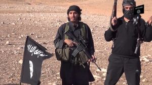 Les djihadistes de l'Etat islamique utilisent des armes états-uniennes estampillées "propriété du gouvernement US" (AFP)