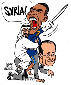 “Papa Hollande” joue au petit soldat à Bagdad (Mondafrique)