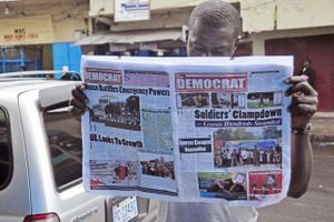 Ebola. Les médias dénoncent une liberté de la presse sous quarantaine au Liberia (AFP)