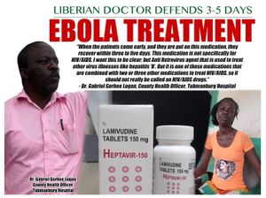 Un médecin Libérien propose un traitement antirétroviral de 3 à 5 jours pour traiter l'Ebola