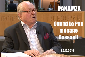 QUAND JEAN-MARIE LE PEN MÉNAGE l'UMP SERGE DASSAULT (Panamza)