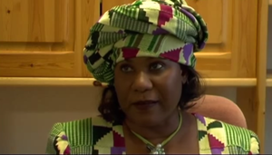 Mariam, veuve de Thomas Sankara: Blaise Compaoré «doit répondre de ses crimes» : Capture YouTube