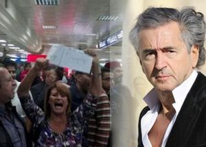 Le lobbyiste Bernard-Henri Lévy hué à Tunis (Voltaire.net)