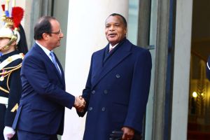 LE DICTATEUR FRANCAFRICAIN BLAISE COMPAORE A MONTRE LE « CHEMIN D’AVENIR » AU DICTATEUR FRANCAFRICAIN SASSOU NGUESSO