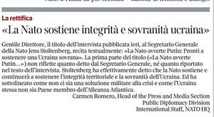 L’OTAN obligée de rectifier l’excès de servilité du Corriere della Sera (Megachip)