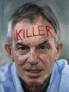 Le criminel contre l'humanité Tony Blair a reçu un Prix humanitaire décerné par l'ONG Save The Children lors d'un gala de charité en présence de Ben Affleck et de Lassie