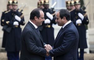 Tapis rouge pour le dictateur égyptien Al-Sissi (BdA)