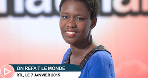 Charlie Hebdo : sur RTL , Rokhaya Diallo pleure après les propos tenus par Ivan Rioufoul (Katibin)
