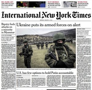 The New York Times Sinks to a New Journalistic Low in its Reporting on Ukraine