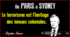 De Paris à Sydney – Le terrorisme est l’héritage des bévues coloniales. (Boston Globe)